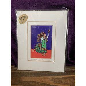 Suzy Toronto"She Who Has Arrived" Lithograph Matted